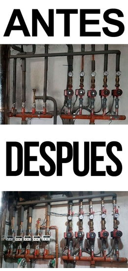 Trabajos de fontanería.