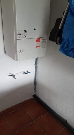 Trabajos de fontanería.